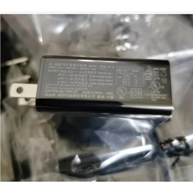 

Suitable for Lenovo 12V2A tablet PC YB1-X90F YOGA BOOK X90L power adapter SC-11
