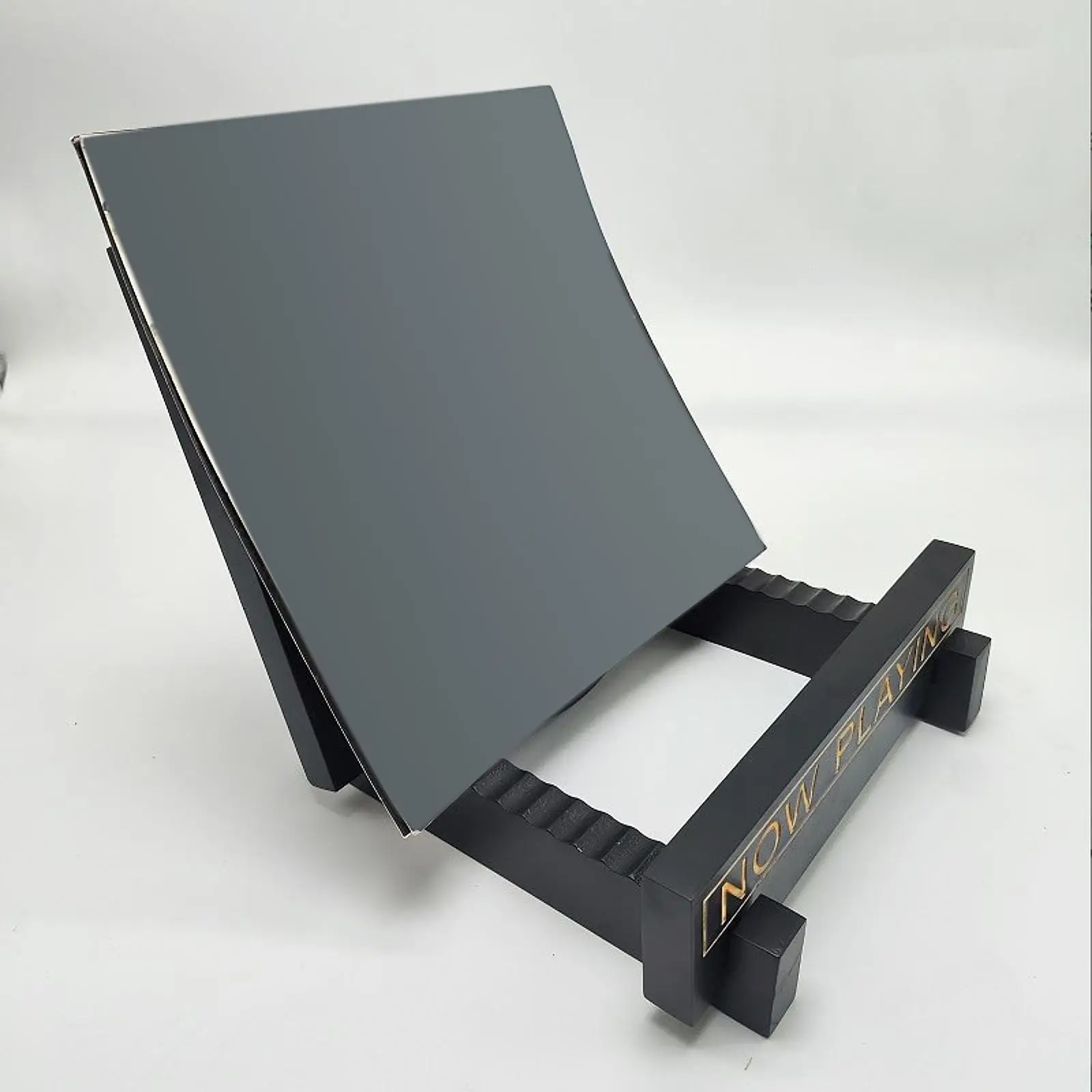 

Wood Vinyl Record Holder Easy to Assemble Wooden Ornament Multipurpose Record Stand Organizer LP Holder for Album DVD LP CD Book