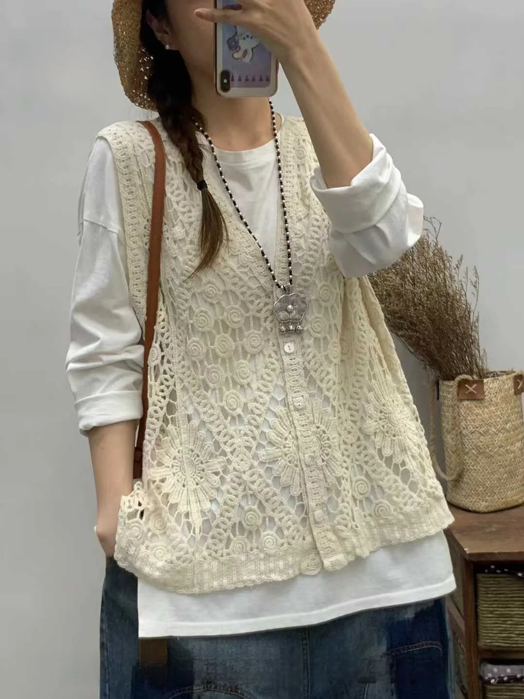 Retro Cotton Yarn C… - image