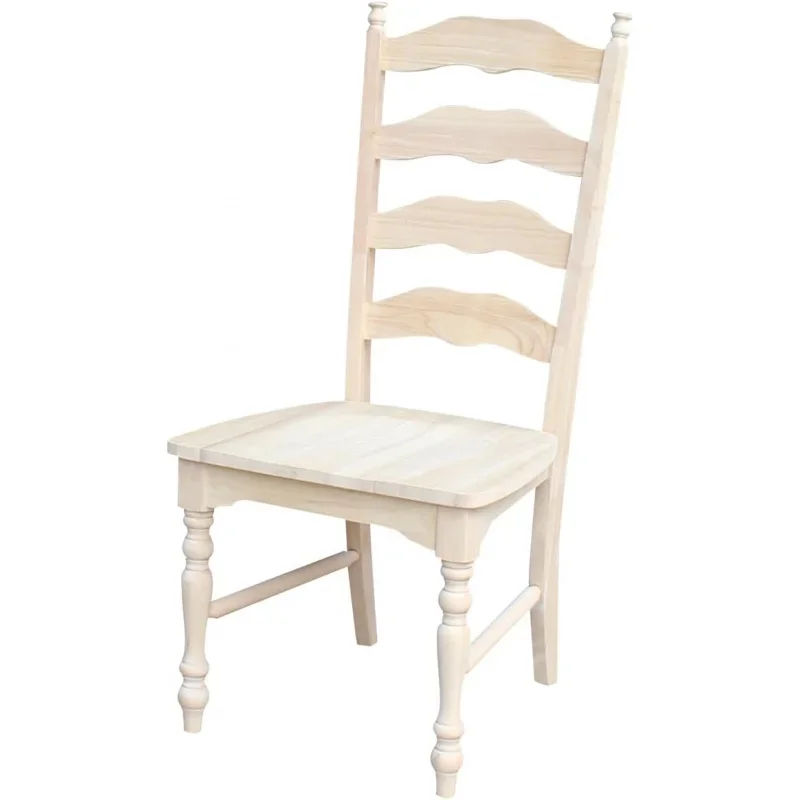 Maine Ladderback Chairs, Wood, Set of 2