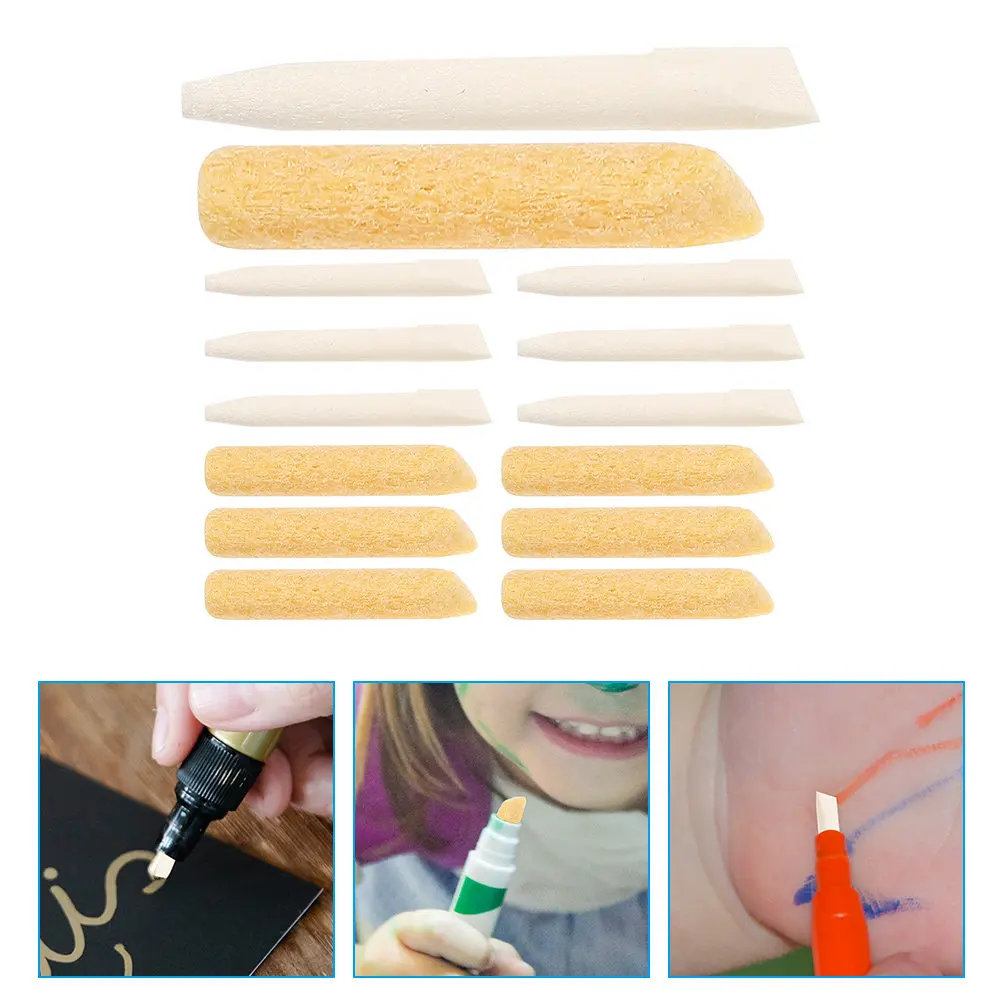 

50Pcs Paint Pen Nibs Replacement Points for Refillable Markers Lightweight Compact Creative Design Smooth Craft