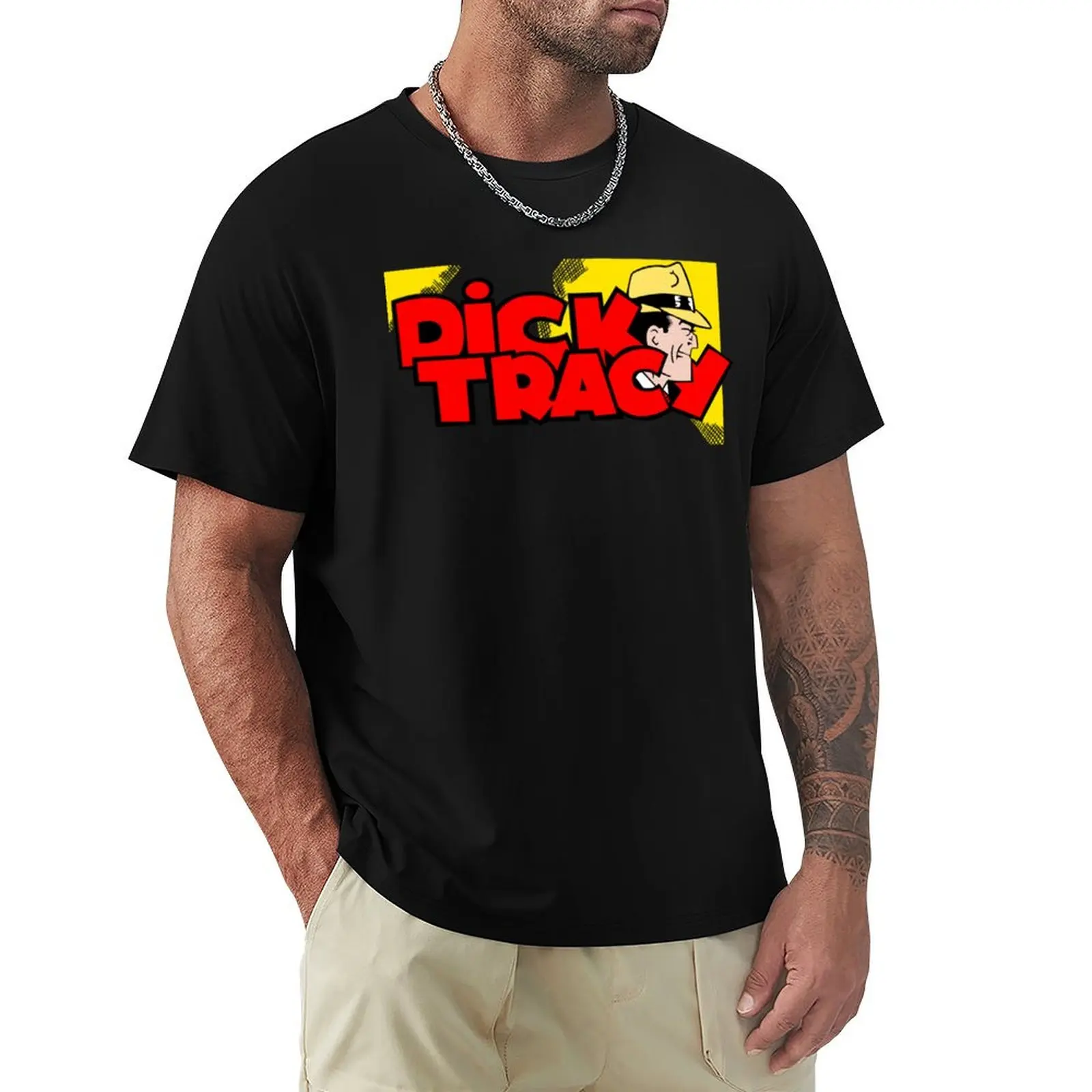 

Dick Tracey Shirt, Sticker, Hoodie, Mask T-Shirt Casual Daily Graphic Tee