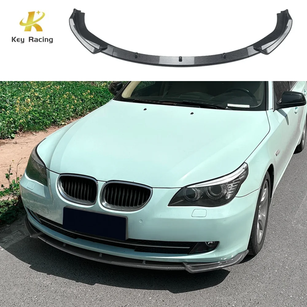 

Car Front Lip For BMW 5 Series E60 E61 LCI 2008-2010 Front Bumper Lip Chin Guard Splitter Protector Cover Accessories