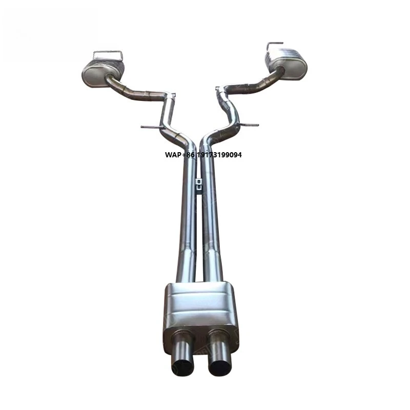 

Exhaust System for 2013 Panamera V6 3.0L - Stainless Steel Muffler & Pipe Assembly