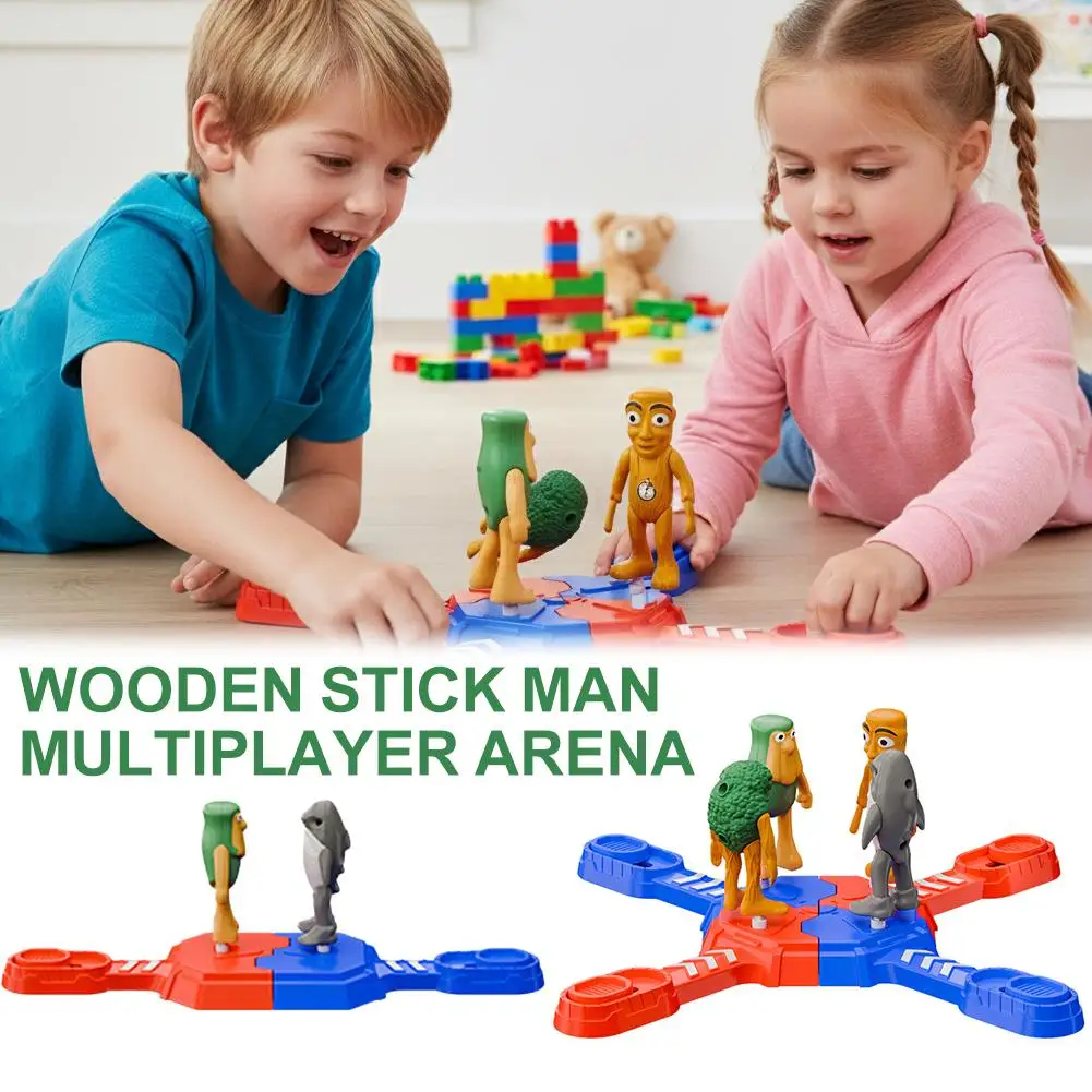 Nieuwe Shanhaijing Houten Stok Multiplayer Battle Toy Gift Ouder-kind interactie Party Games Arena Competitie Kerstcadeau