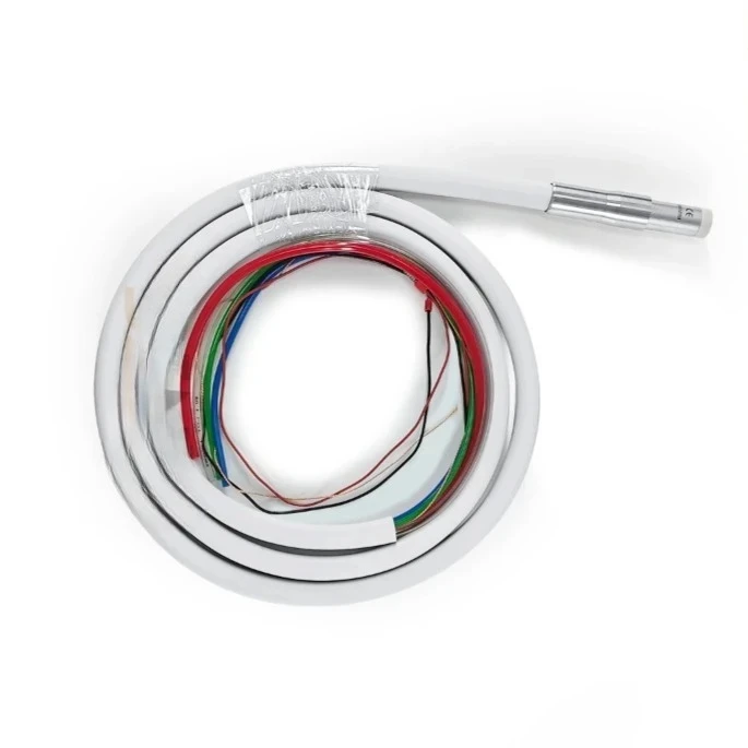 Best USA Style 6 Hole Lab Handpiece Tube Tubing Plastic Connector Super High Quality Hose for High Speed Water Pipe  Tools Parts