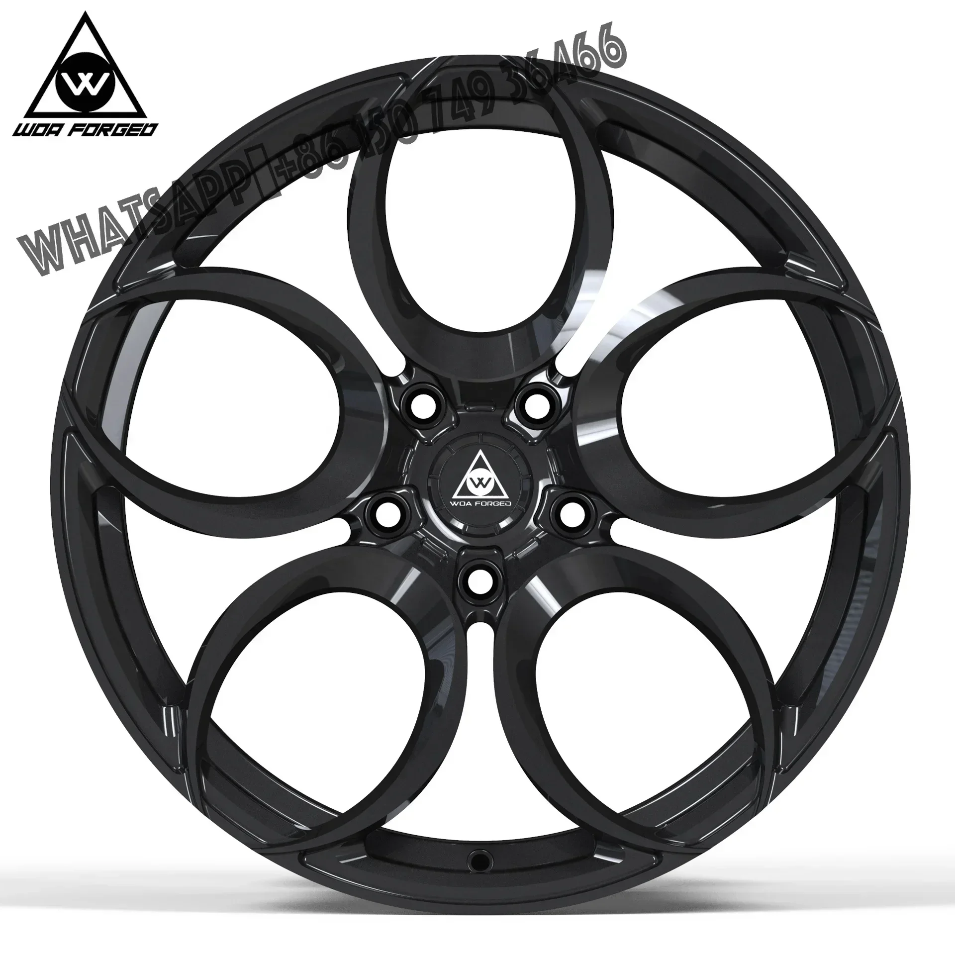 6061-T6 Wholesale Custom Aluminum 5X112 5X120 5x108 Concave Forged Car Wheels 17-21 Inch Rims for Alfa Romeo Zeekr NIO T