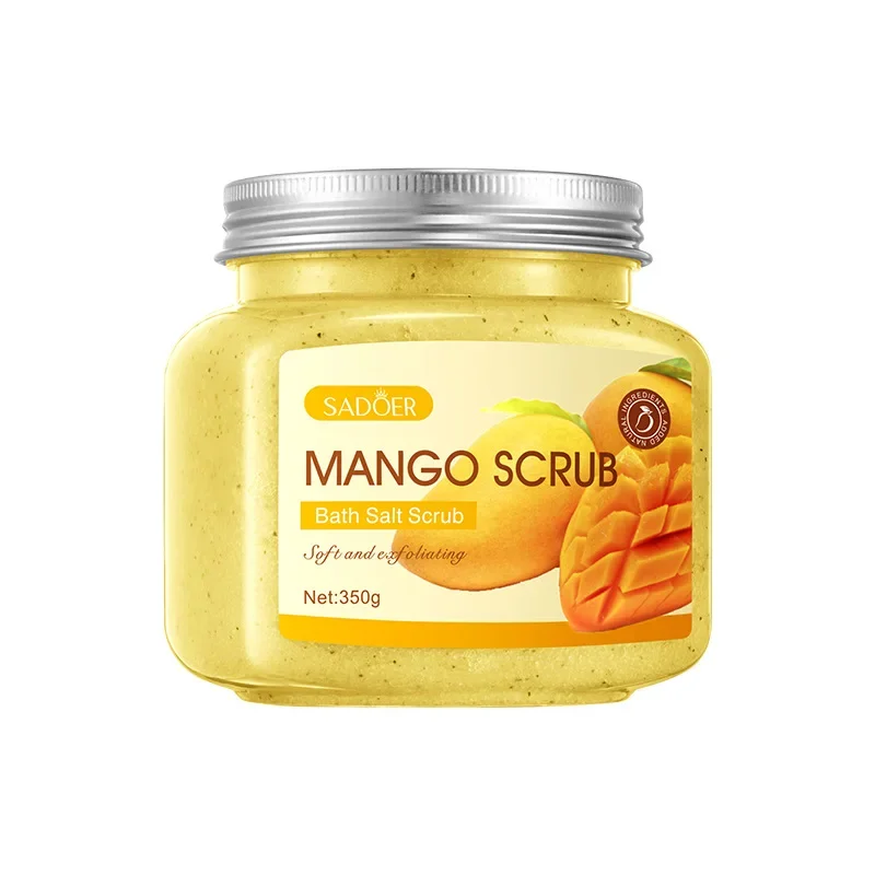 Exfoliante corporal para el cuidado de la piel, elimina la piel muerta, arándanos, nutritivo, suave, sal de baño, exfoliante, limpieza de poros, suavizante, Blanqueador