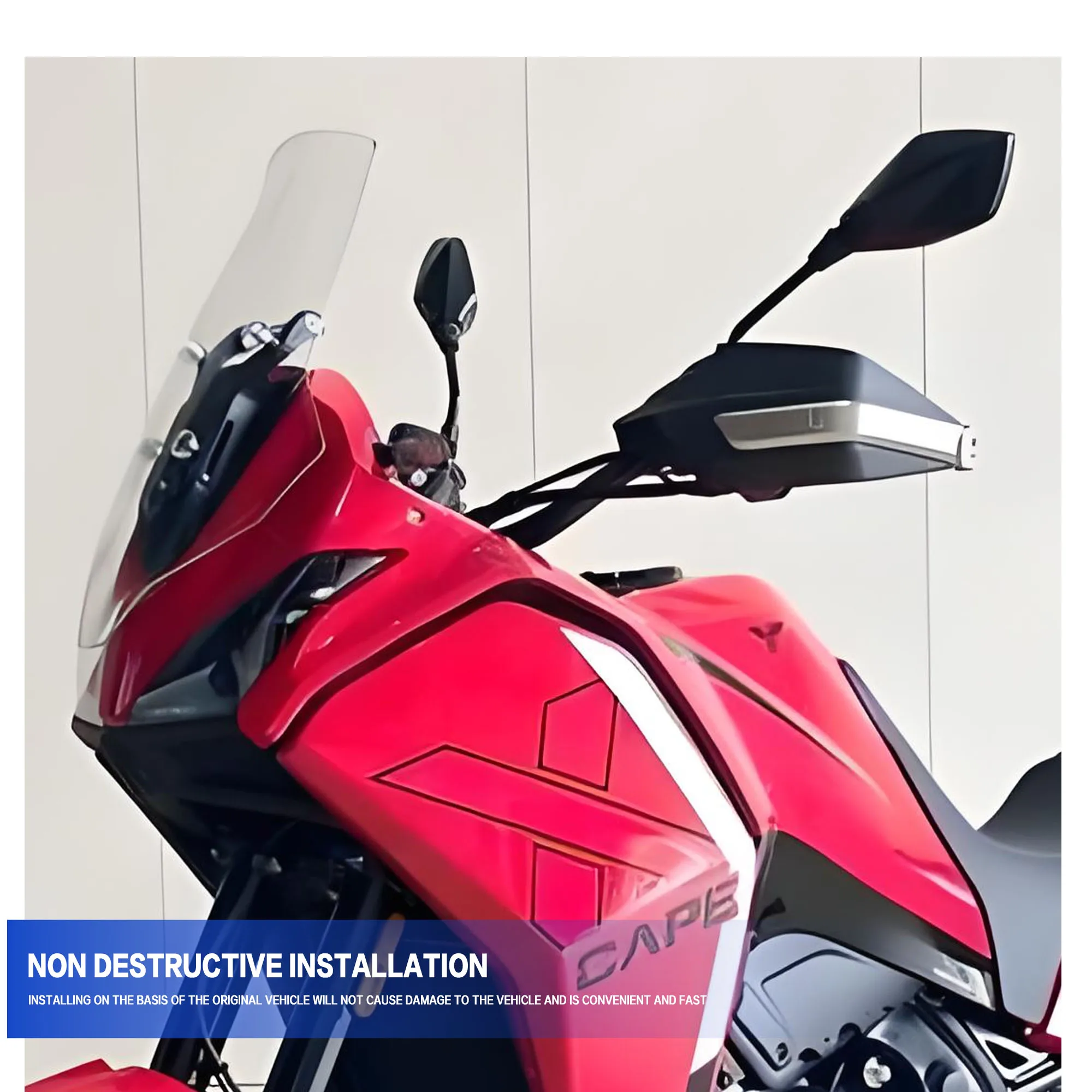 

For Xcape 700 X-Cape 700 2025 2026 Motocycle Handle Guard Protector Handlebar Handguards Shields Brake Windshield