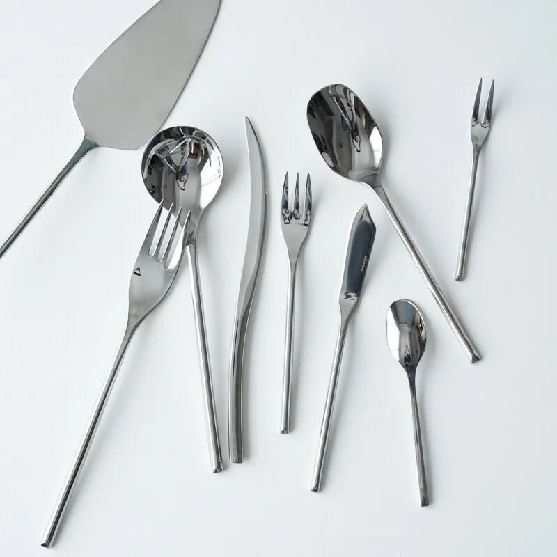 304 Stainless Steel Tableware Mirror, Full Range, Main Meal, Dessert, Coffee, Tea, Steak, Fish, Knife, Fork, Spoon, Banquet, Hot