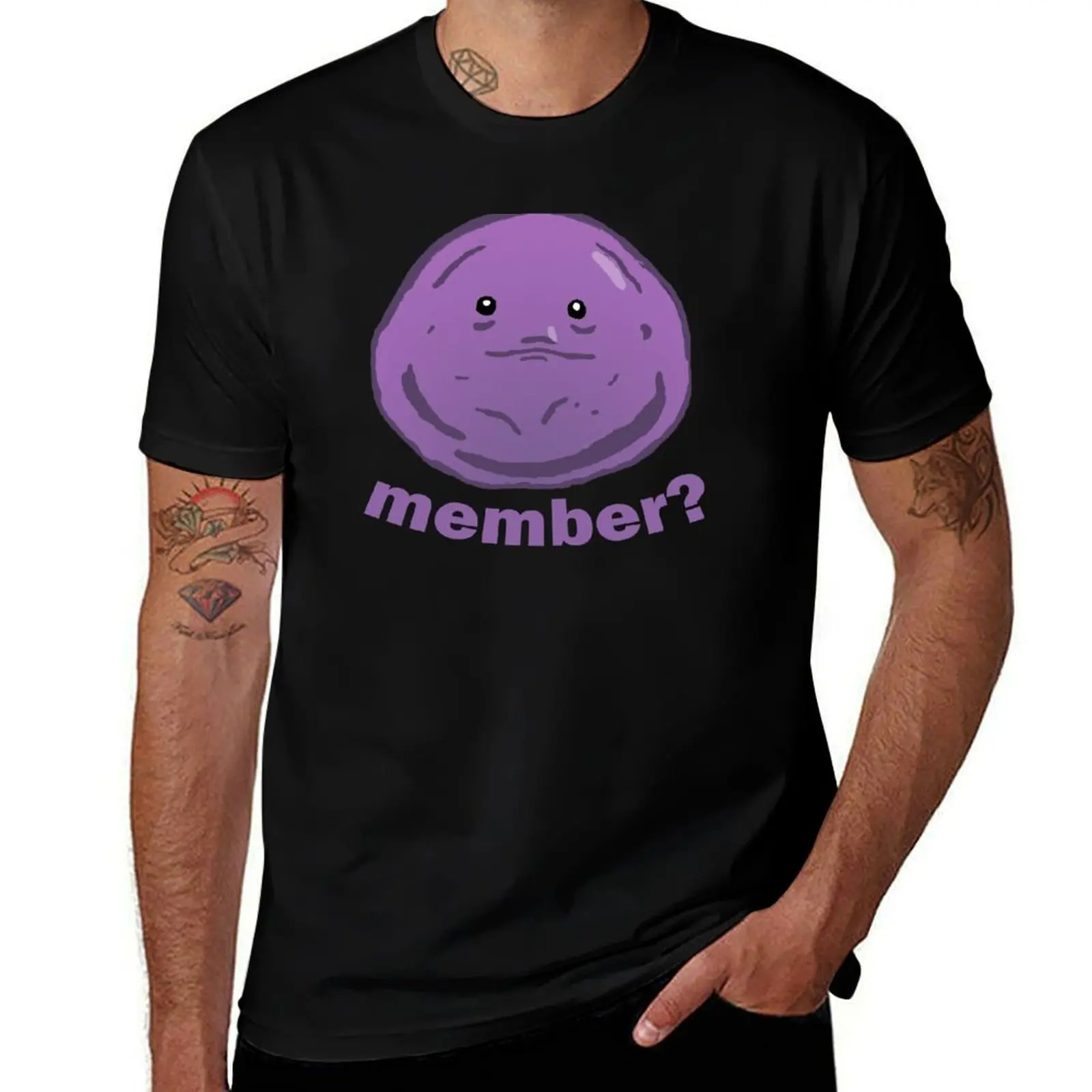 Member Berries T-Shirt Novelty Graphic Tee Shirt T-Shirt