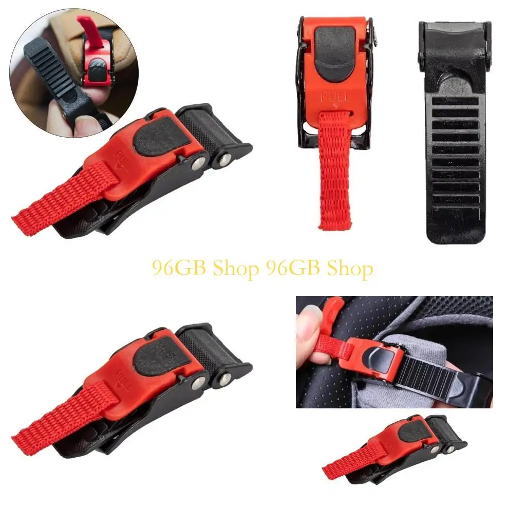 

96GB Replacement Motorcycle Bike Helmet Quick Release Clip Chin Strap Pull Buckle