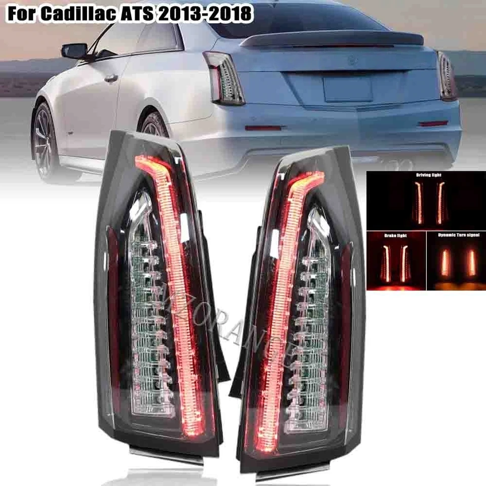 車の LED リアテールライトキャデラック ATS 2013 2014 2015 2016 2017