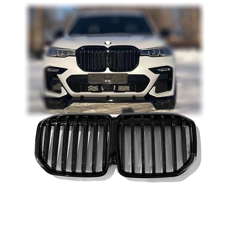 

Auto Parts Car Grille ABS Plastic single line style Front Grille For BMWs 2023 X7 G07 LCI