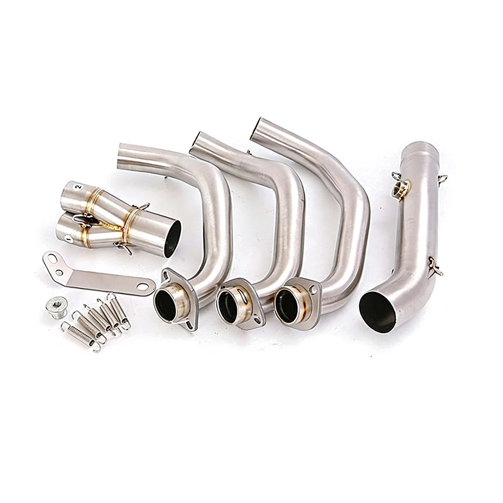Für Yamaha MT09 FZ09 2014-2020 Motorrad Vorderrohr 51mm Schalldämpfer Auspuffrohre – Detail 5