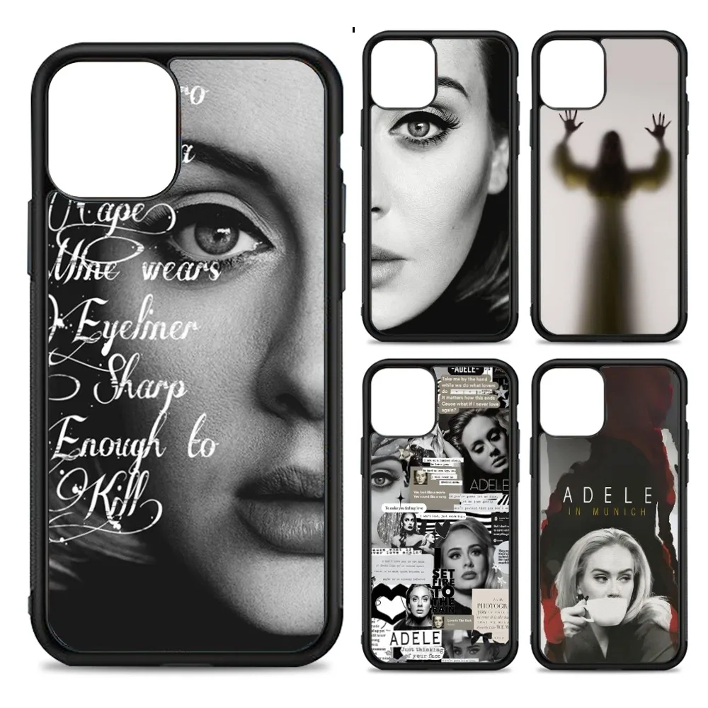 

Singer Adele A-Adkins Phone Case Silicone PC+TPU For Samsung S10 20 30 22 23 24 Plus Lite Ultra Cover