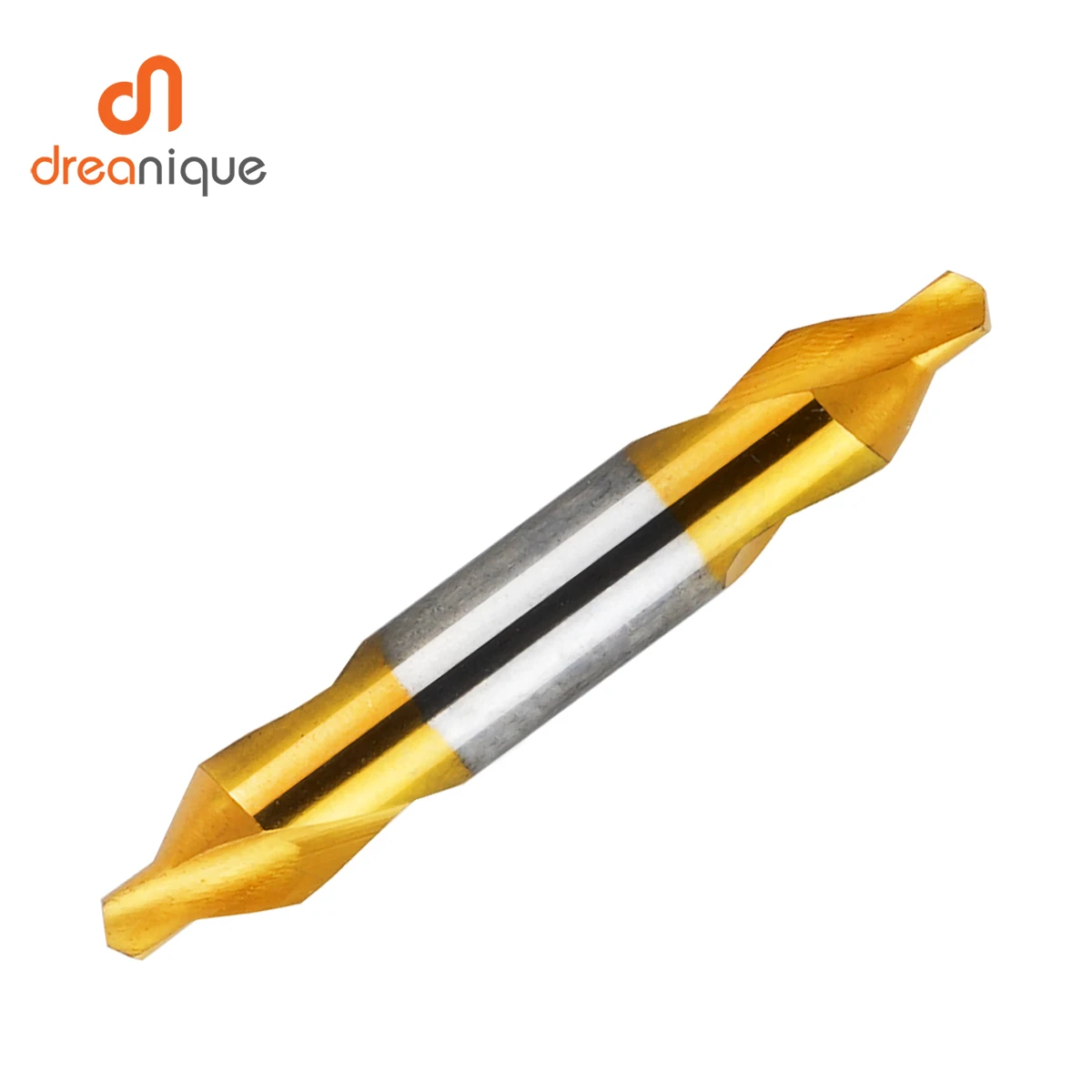 Dreanique 5pcs/lot Electrical HSS Combination Center Drills Countersinks Bit Set Lathe Mill 60 Degree Angle