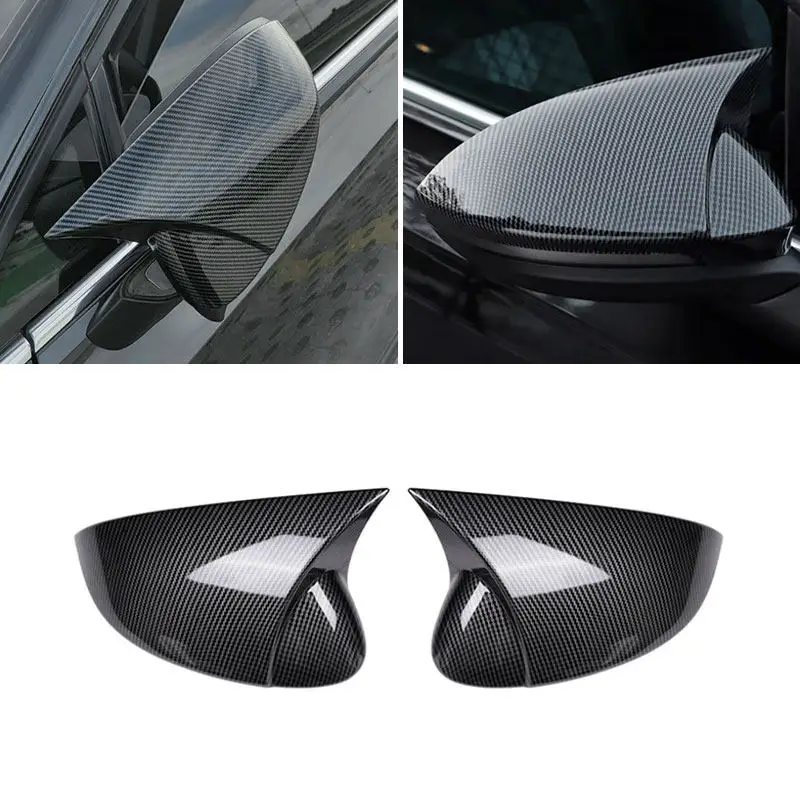 Car Accessories Exterior Decoration For VW Golf 8 MK8 GTE GTD GTI R-Line 2020 2021 2022 Side Rearview Mirror Cap Cover Trim