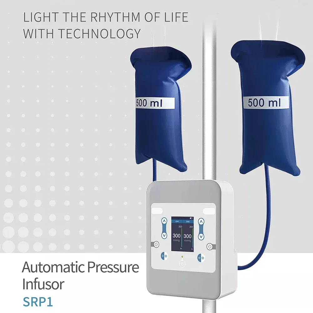 Automatic Pressure Infusor Irrigation Fluid Transfusion Rehydration Infusion Pump Medical Equipment Nurse Equipment