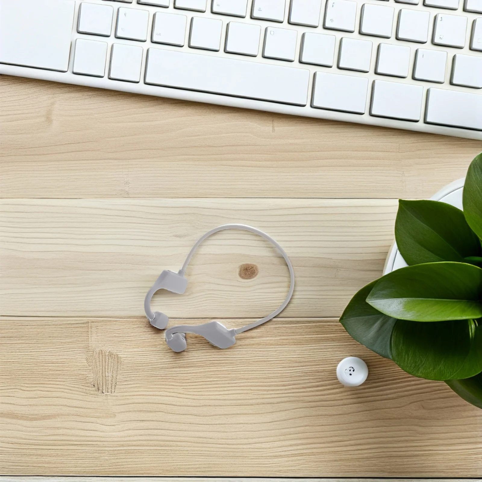 

1 Pair Wireless Earphones Bone Conduction Sweatproof Long Life For Running Workout Gym Sports Skiing Cycling