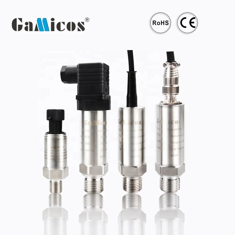 GPT200 Pressure Transmitter Sensor with Universal Industrial 4-20mA Absolute Vacuum Pressure Sensor Transmitter