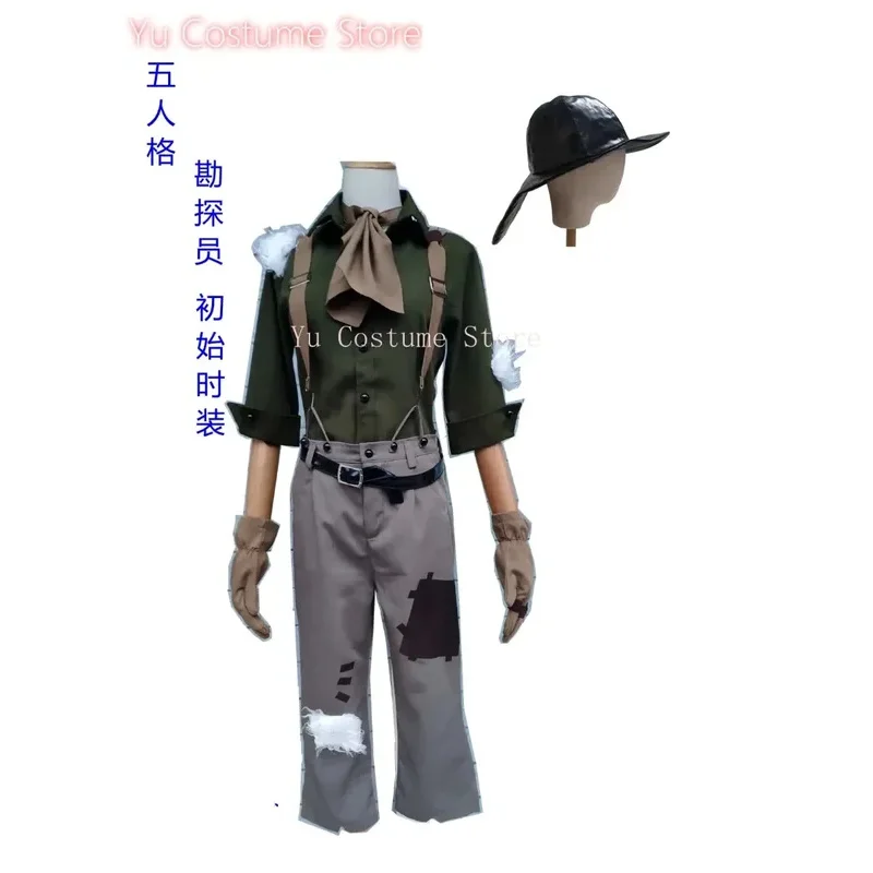 يو الهوية الخامس قبعة أنيقة على الموضة المنقب تأثيري حلي كوس لعبة أنيمي زي حفلة الهالوين لعب دور الملابس الملابس ؛ 3,v'5.t;8