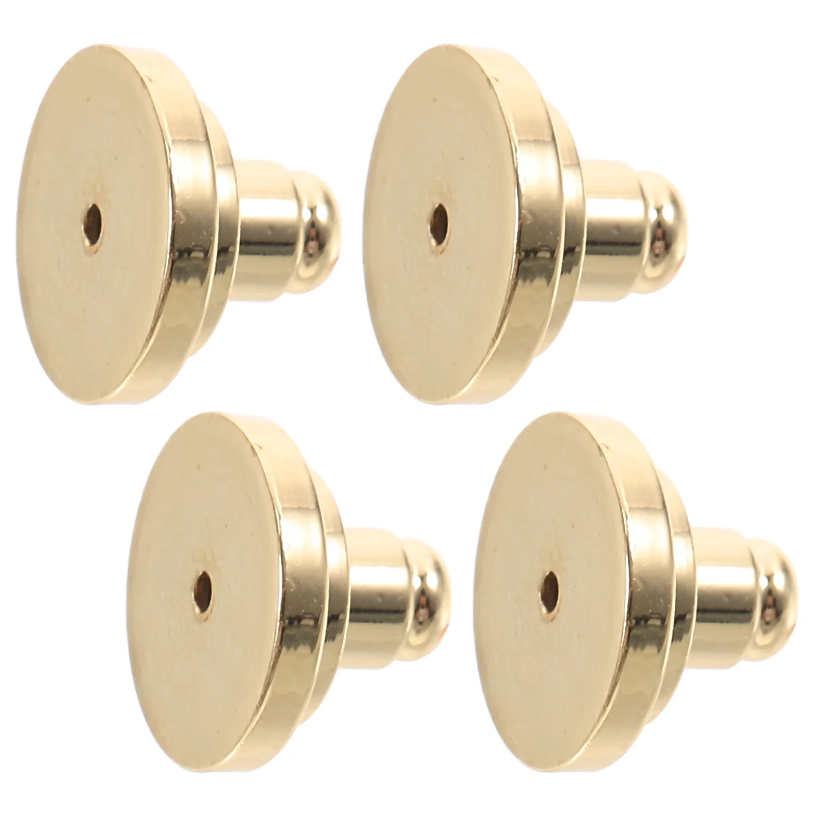 

4 шт., задняя часть сережек, прочное латунное покрытие, дизайн с защитой от круга, идеально подходит для повседневного ношения, вечеринок, особых мероприятий, тяжелые серьги, поддержка