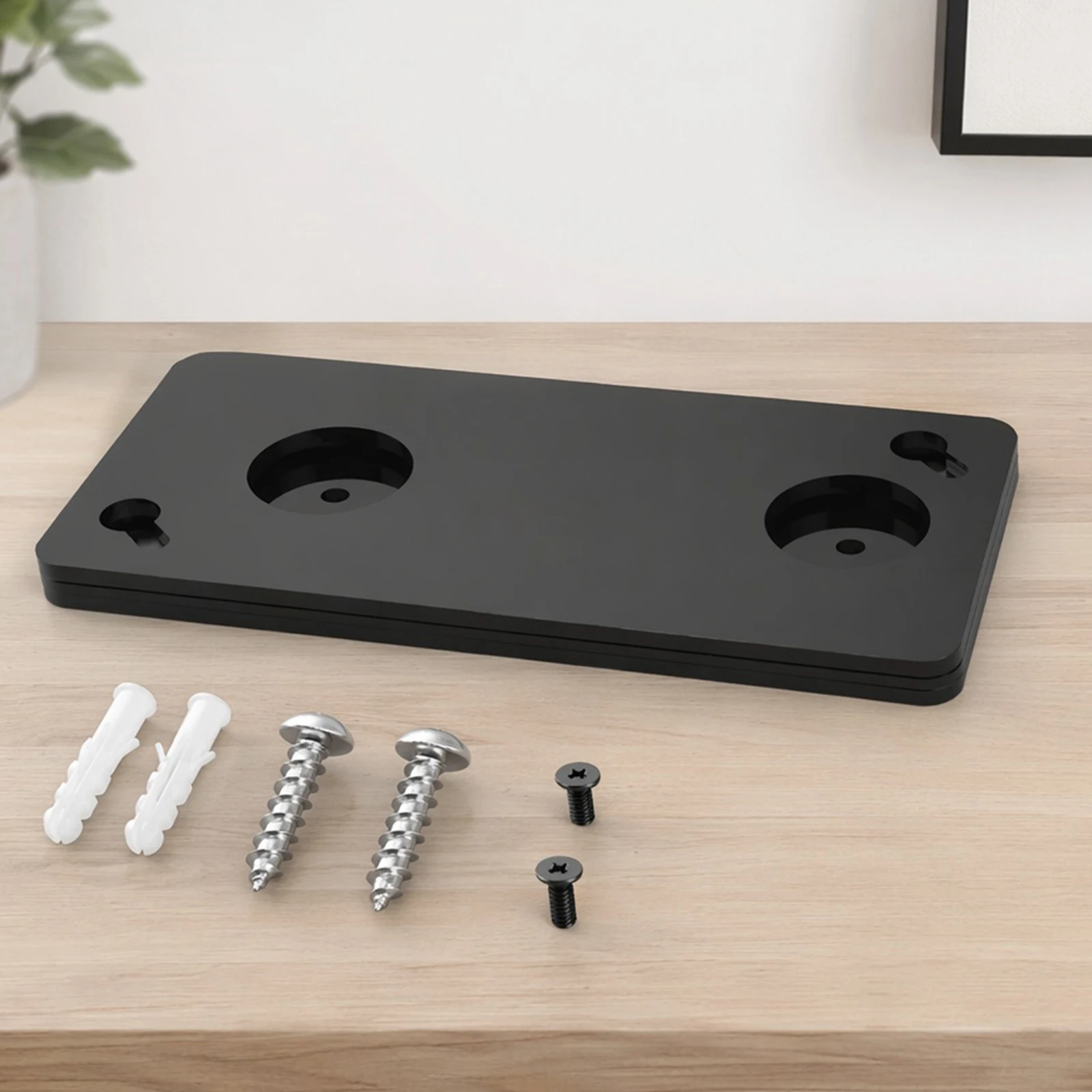Acrylic Docking Station Mount Holder for Dell UD22 Docking Station Under Desk Mount Space-Saving Mounts for Desktop Remodeling