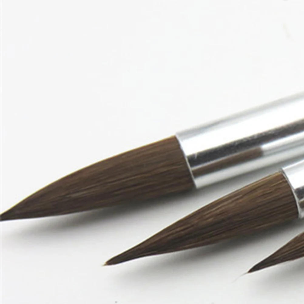

6pcs Portable Watercolor Paintbrush Set Line Drawing Oil Brush Painting Accessories For Artists Beginners Travel Light Easy