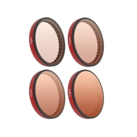 Sunnylife Lens Filter For DJI OSMO Action 5 Pro/4/3 Adjustable ND/PL Light Reducing Polarising Filter Camera Accessories ND64/PL