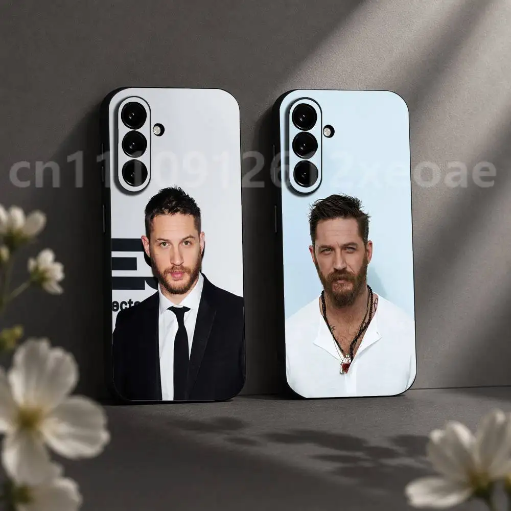 Tom Hardy Britain Actor Phone Case For Samsung Galaxy S20 S30 S21 S22 S23 S24 S25 S26 Plus Ultra Silicone Black TPU Cover