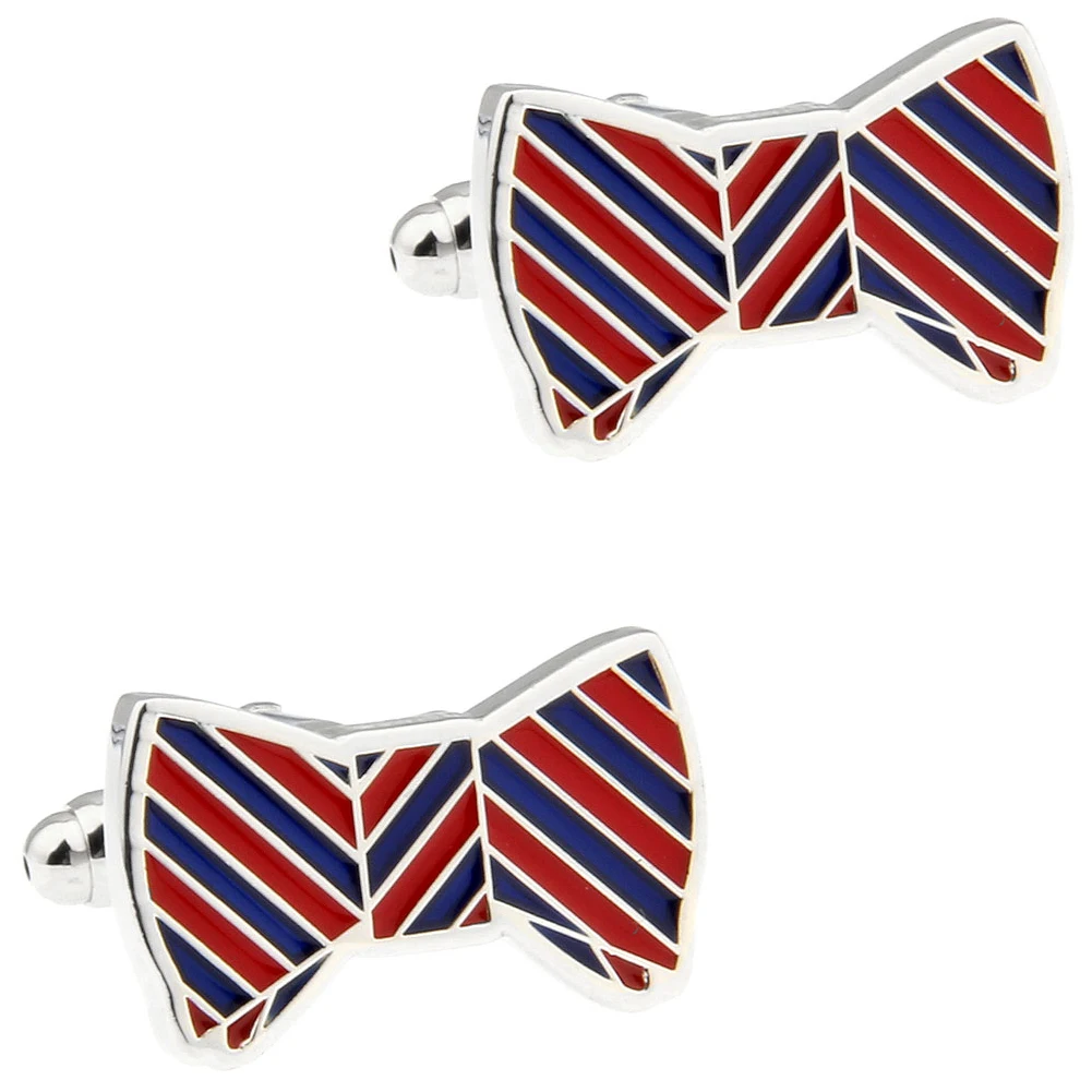 28 Styles Flag Photo Camera Cufflinks Men Triangle Bow Painting Cuff Links 1 Pair