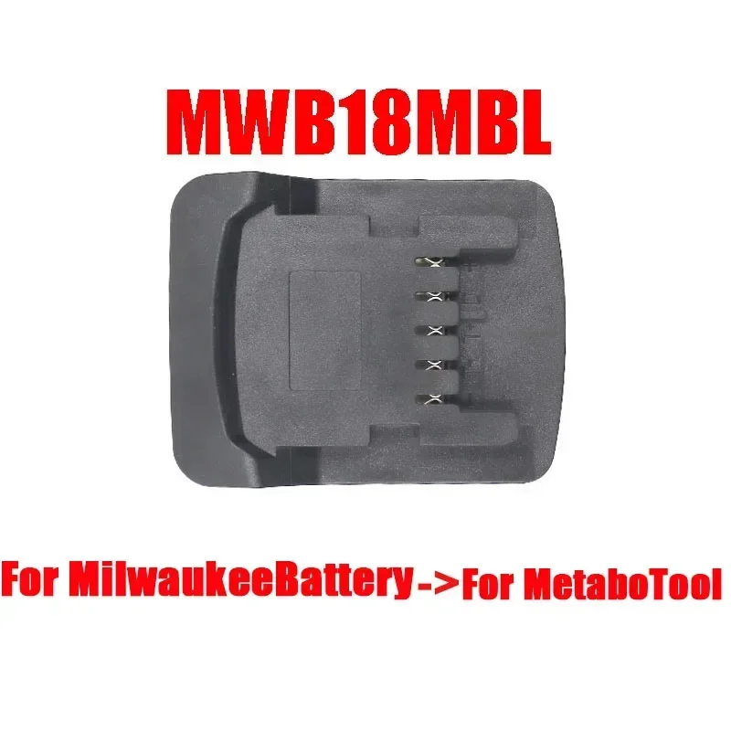 Lithium Power Tool Adapter Conversor Pode Usar para Milwaukee 18v Li-ion Battery M18 on para Metabo 18v Elétrica Mwb18mbl