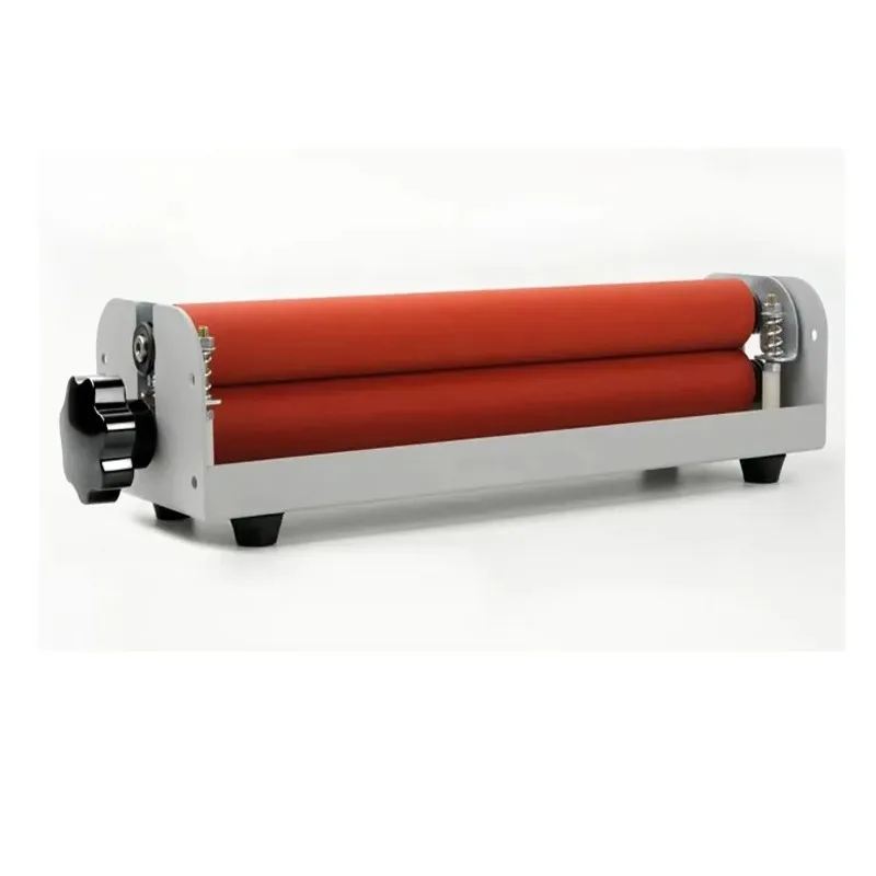 Manual Operation Roll Cold Laminator Machine Professional Office 12 InchesPaper Document Photo