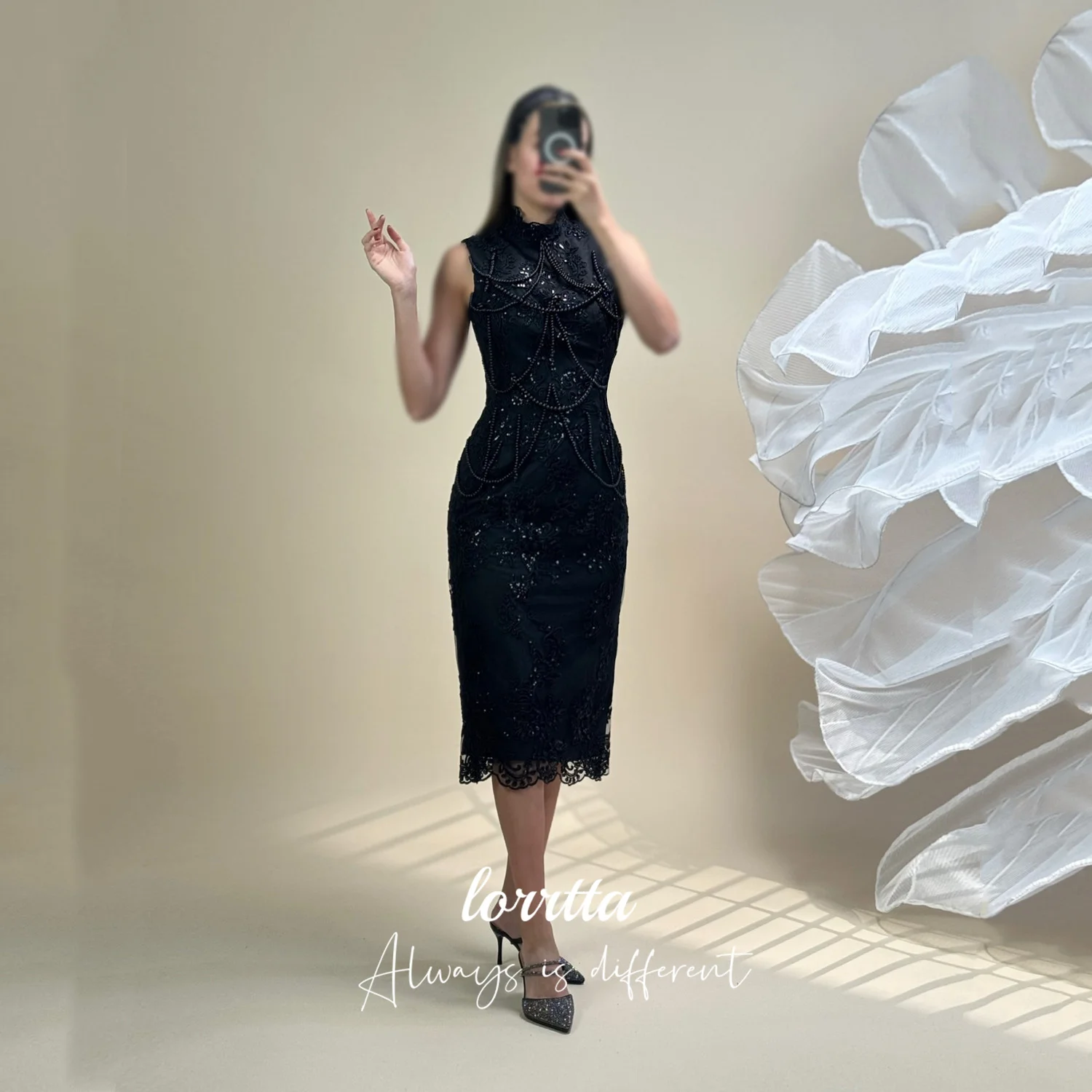 

Lorrtta Атласное женское вечернее платье длиной فساتين سهره فاז assorيد 2025 Платья для выпускного вечера для особых случаев Robes of Soirée Mermaid Party