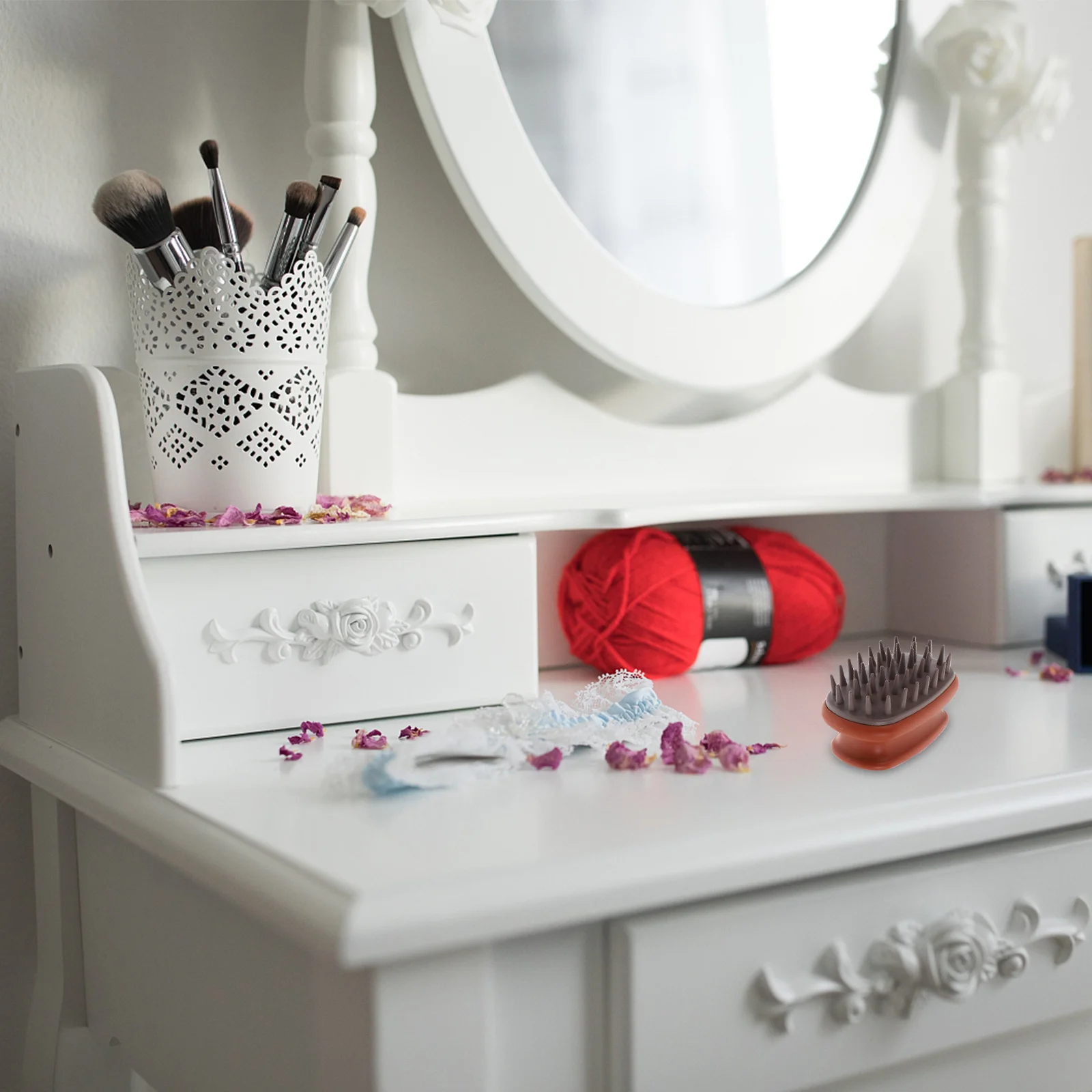 

2 шт., массажная щетка для шампуня для волос, силиконовый массажер для кожи головы, скруббер для головы, контроль перхоти, щетка для шампуня для роста волос