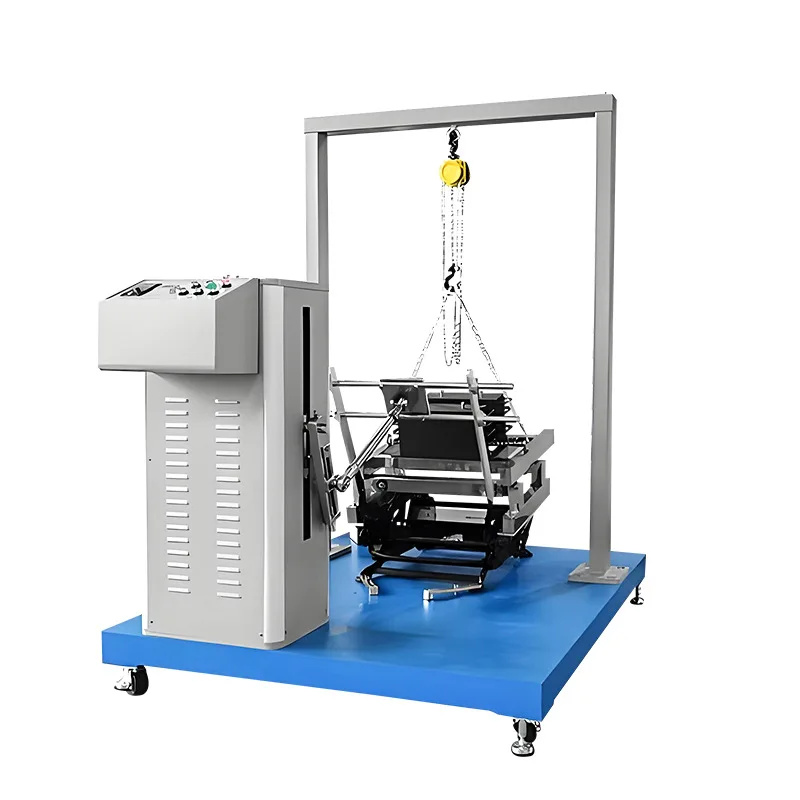 Chair bearing life testing machine, simulating chair bearing swing testing device