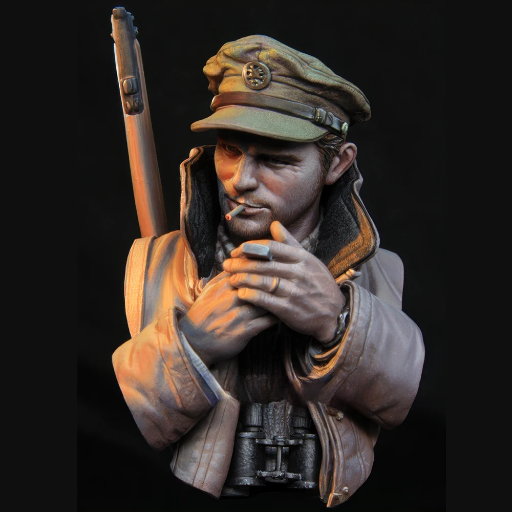 

1/10 British LRDG 1942, Wanderers of the Sunset, Resin Model figure Bust, GK, WWII military theme, Unassembled and unpainted kit