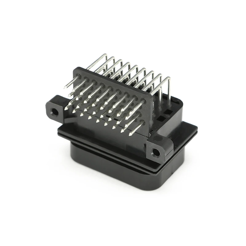 6437288-2 34pin 4 فتحة للبطاقات عازمة دبوس مقعد موصل السيارة أمبير الكمبيوتر الأسلاك تسخير دبوس مقعد موصل