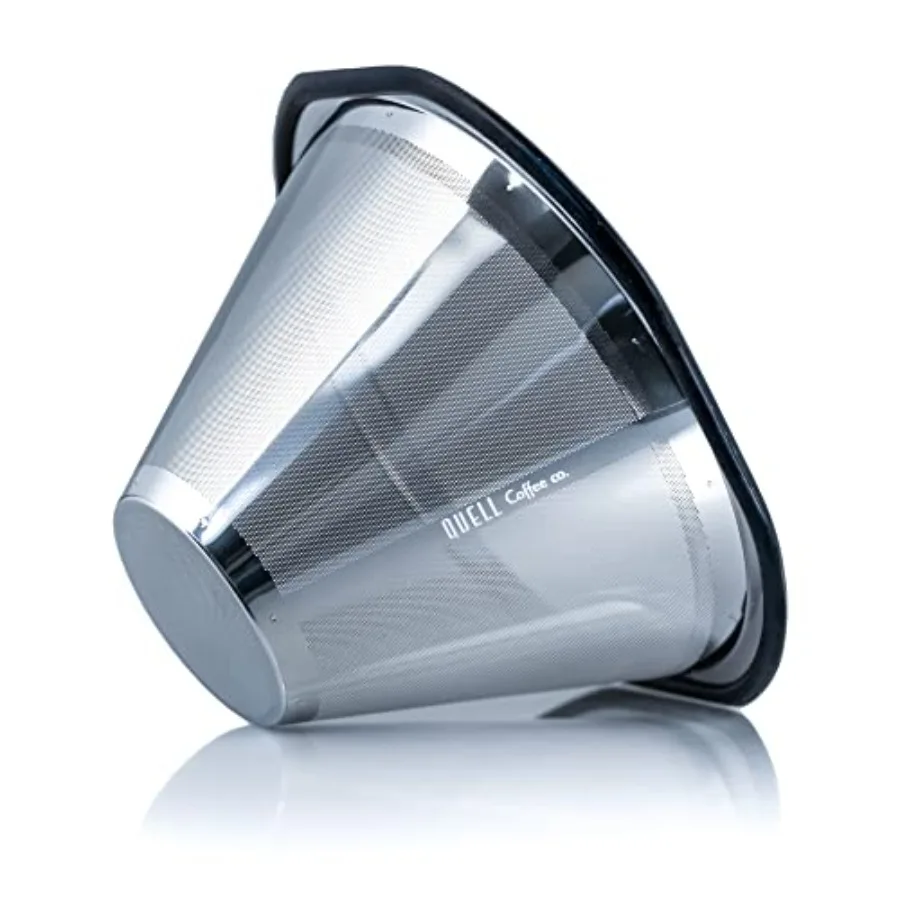 

Многоразовый кофейный фильтр для кофеварок Kalita 185 и OXO 8 Cup Single Serve: нержавеющая сталь.