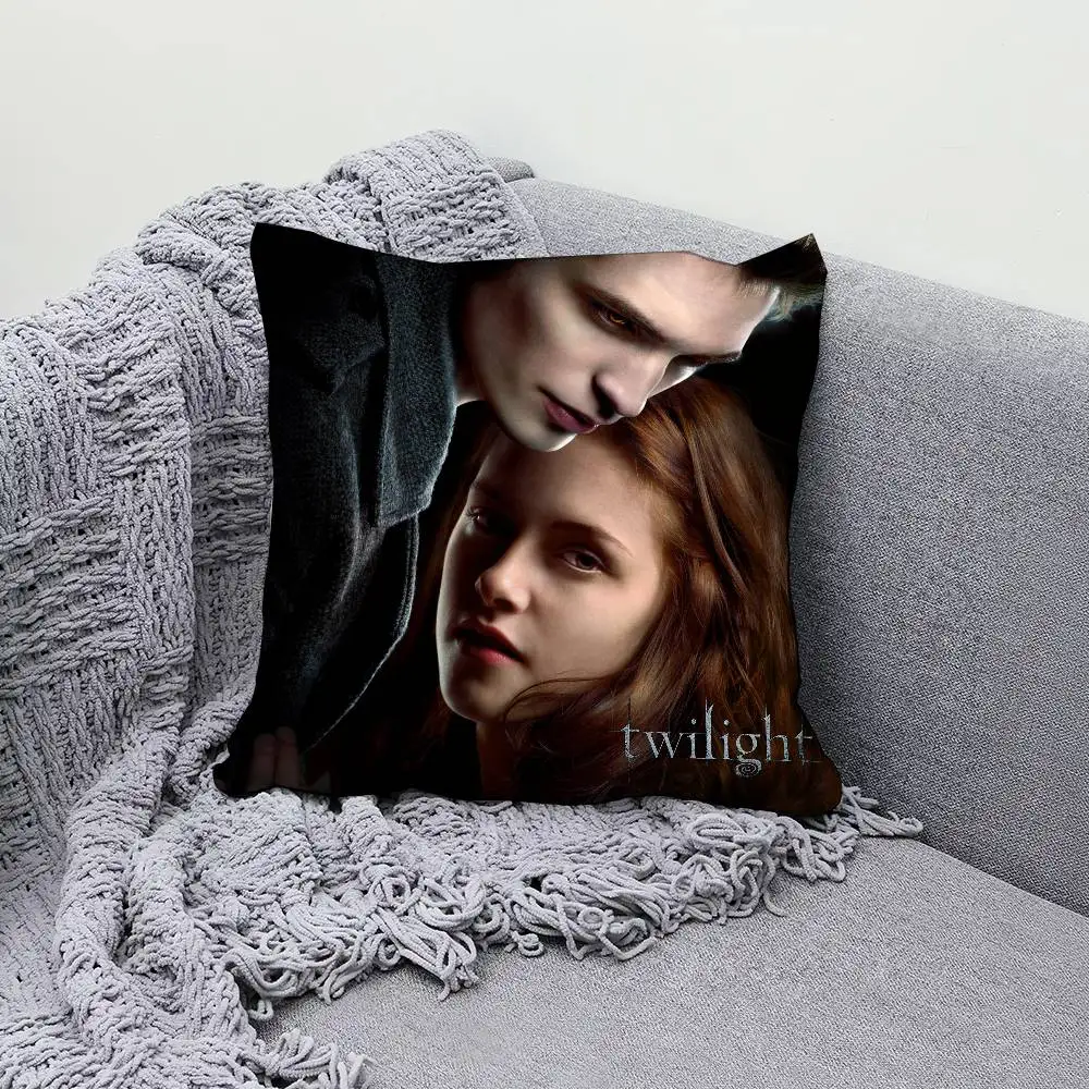 Hot Movie T-Twilight 30x30cm 45x45cm Pillow Case Decor Protective Covers Comfortable Soft For Sofa Living Room Home Office