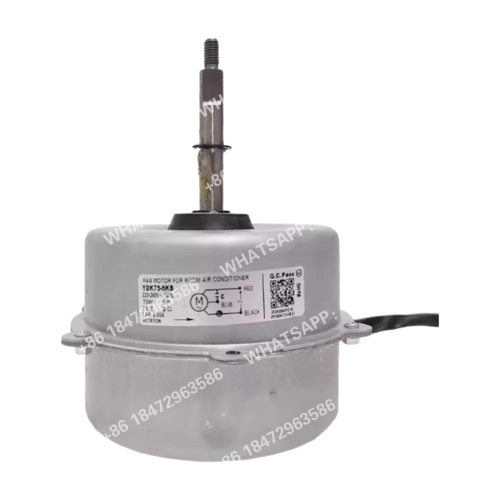 air conditioner outdoor unit cooling fan motor YDK75-6KB single asynchronous motor YDK70-6 accessories