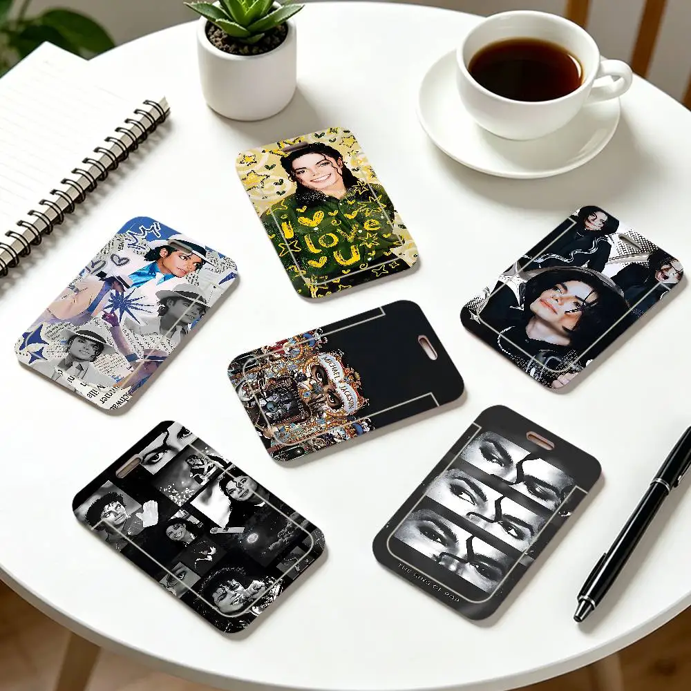 Singer M-Michael J-Jackson NFC Contactless Sliding Card Sleeve For Student Cards, Bus Cards, ID Cards, And Work Permits