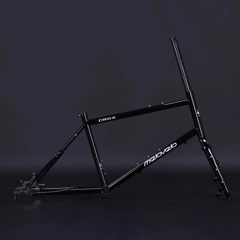 20 Inch Gravel Bike Frame Cr-Mo Steel Material With Fork Travel Bicycle Frameset Cycling Parts