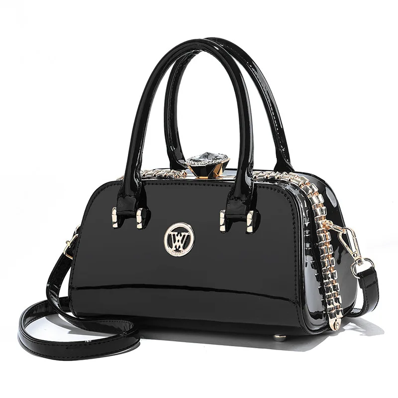 women Exquisite Bright Leather Luxury Women Bags Elegant Female Shoulder Crossbody Bags High Quality Female Messenger Tote Sac