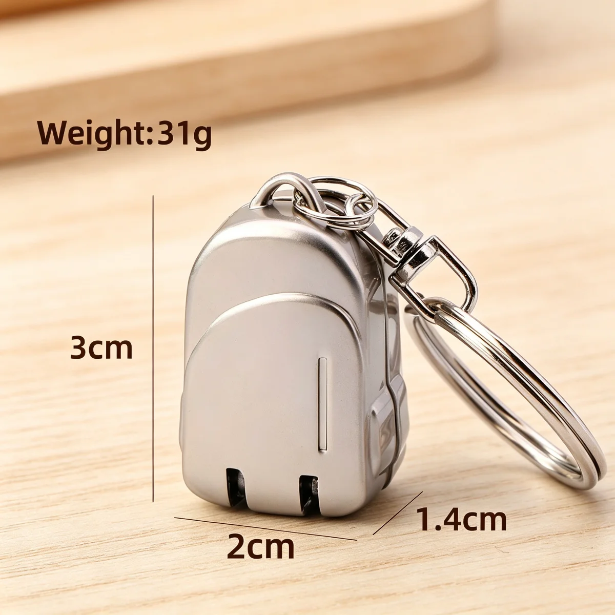 Mini-Nagelschere, tragbar, zusammenklappbar, aus Edelstahl, mit Schlüsselanhänger, ideal für Reisen, zum Schneiden von Fingernägeln und Zehennägeln, ultraskarfe Klinge, ein tolles Geschenk. – Detail 4