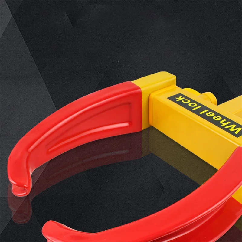 Car Truck Tire Lock Anti-Theft Lock Portable Heavy Duty Wheel Clamp Lock Tire Claw Trailer Auto Universal fitment Car Accessorie