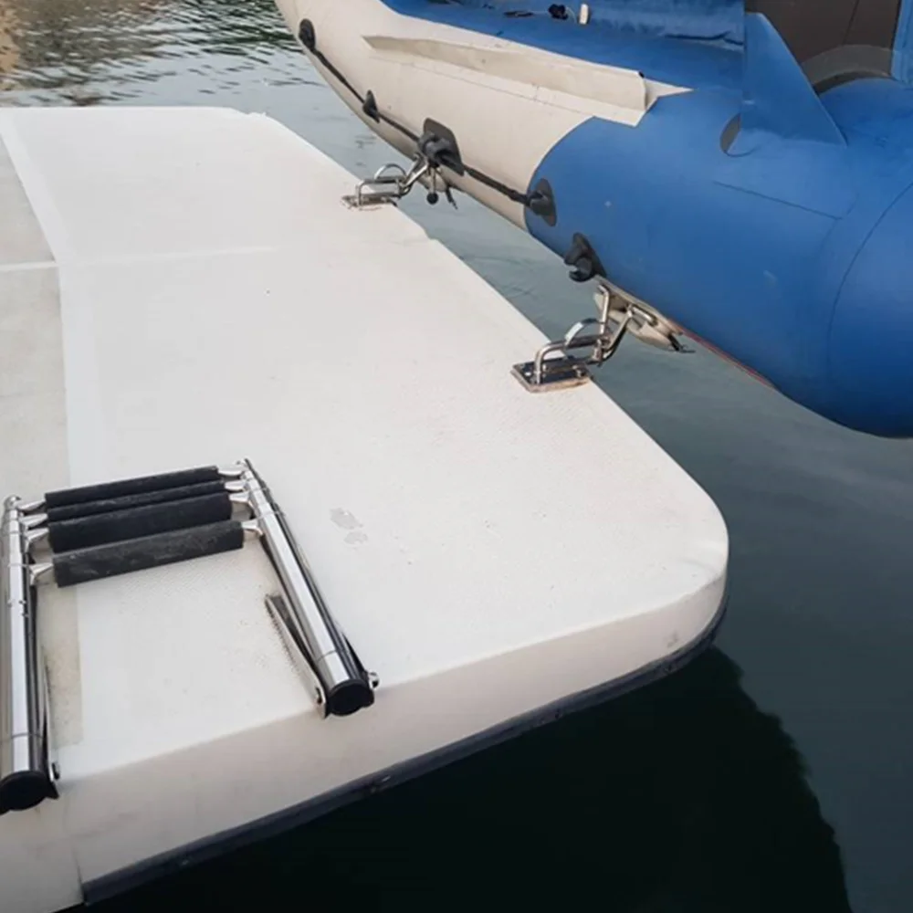 JayCreer Quick Release Snap Davits Set For Inflatable Boats