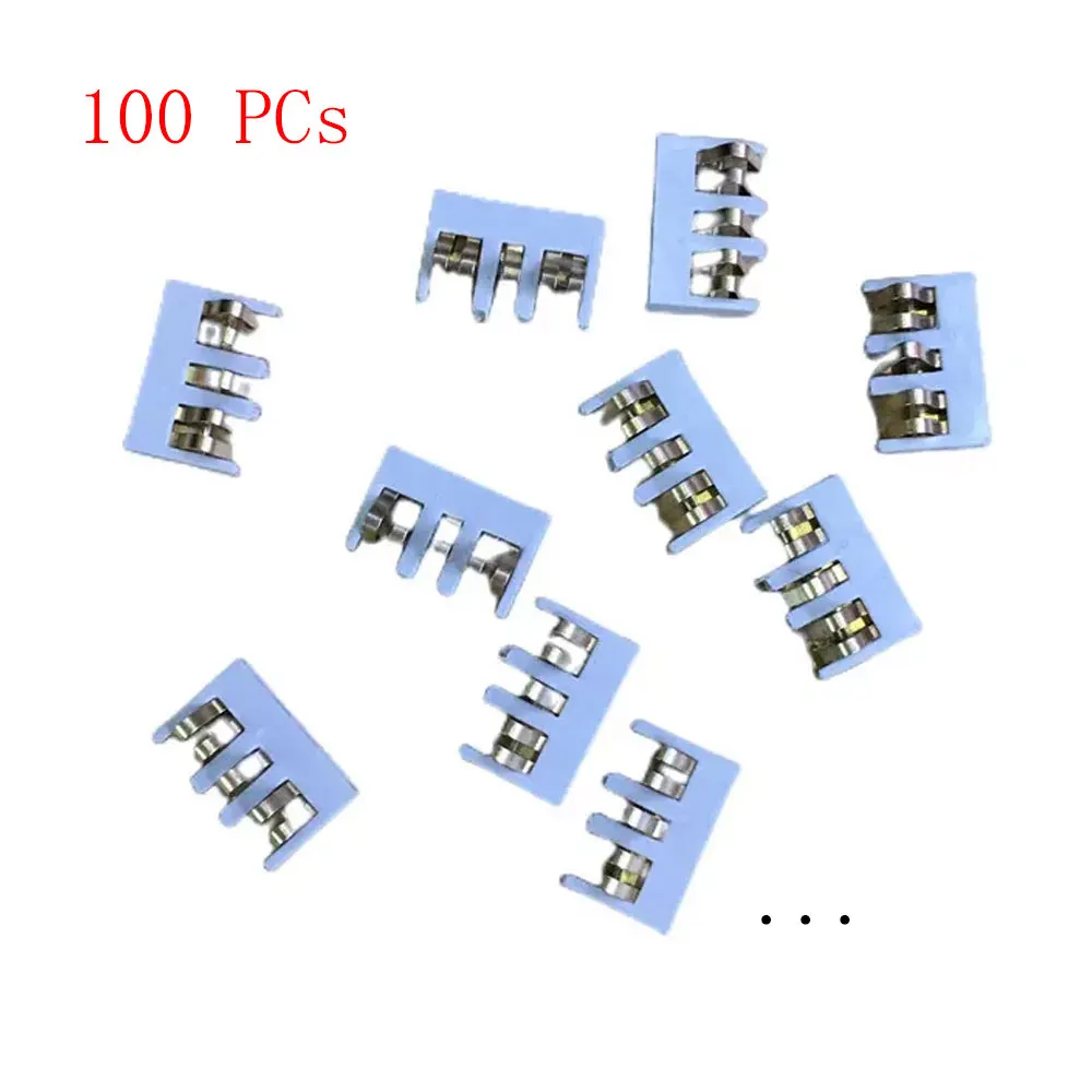 100pcs/500pcs Replacement Battery Contact Connector for P6600 DEP550 XPR3500 XPR3300 DGP8550 DGP8050 DP4400 DP2400 DP4800 DP4600