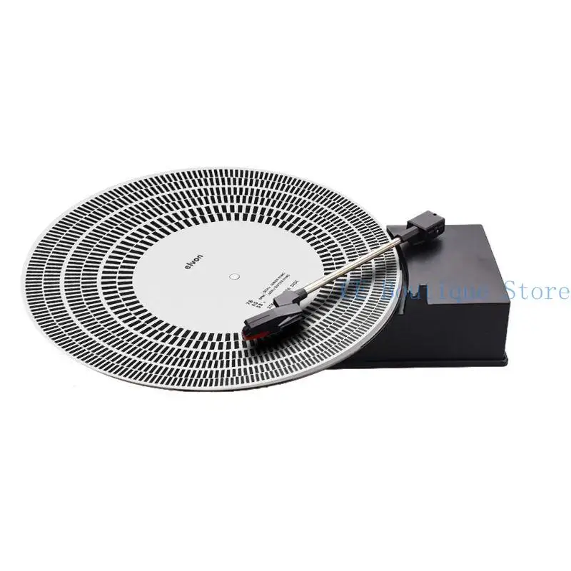 Double-sided Tachometer Turntable Calibration Disc Plastic Material Convenient to Debug Machines Tachometer